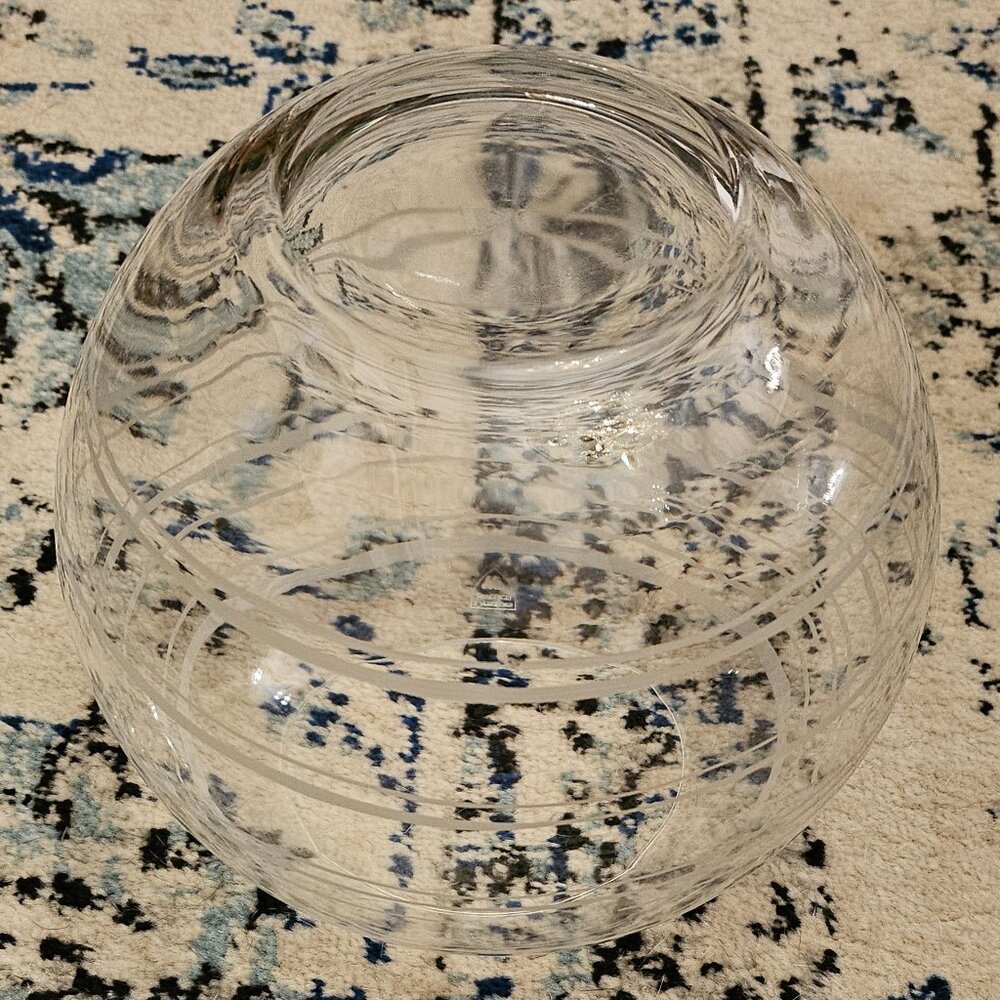 NEW Box Orrefors 6101204 Graphic Round Vase Bowl, Medium - Picture 9 of 12